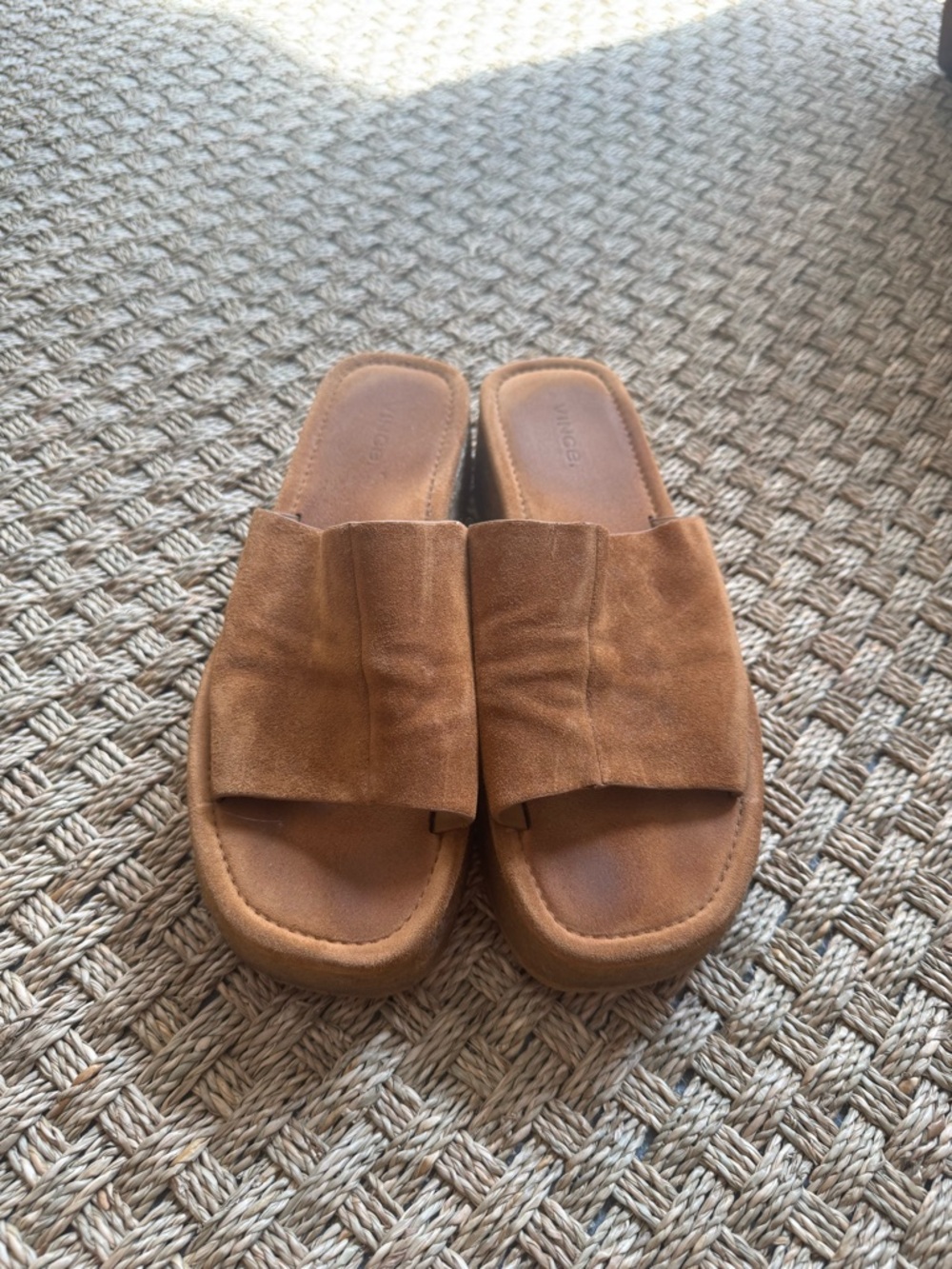 Vince Suede Sandals, size 8.5